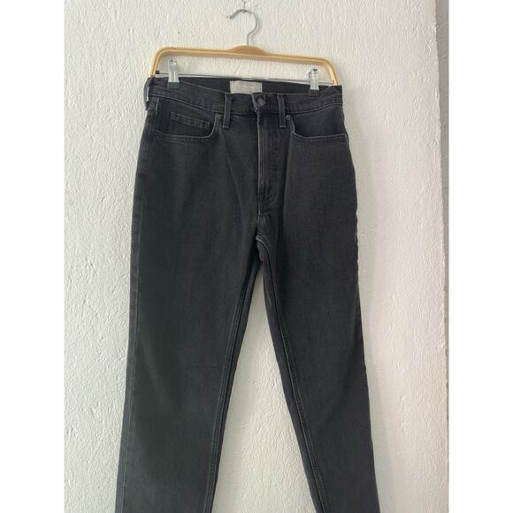 Everlane Jeans Womens 27 Black Crop StraightOrganic Cotton Original Cheeky Denim - Picture 3 of 11